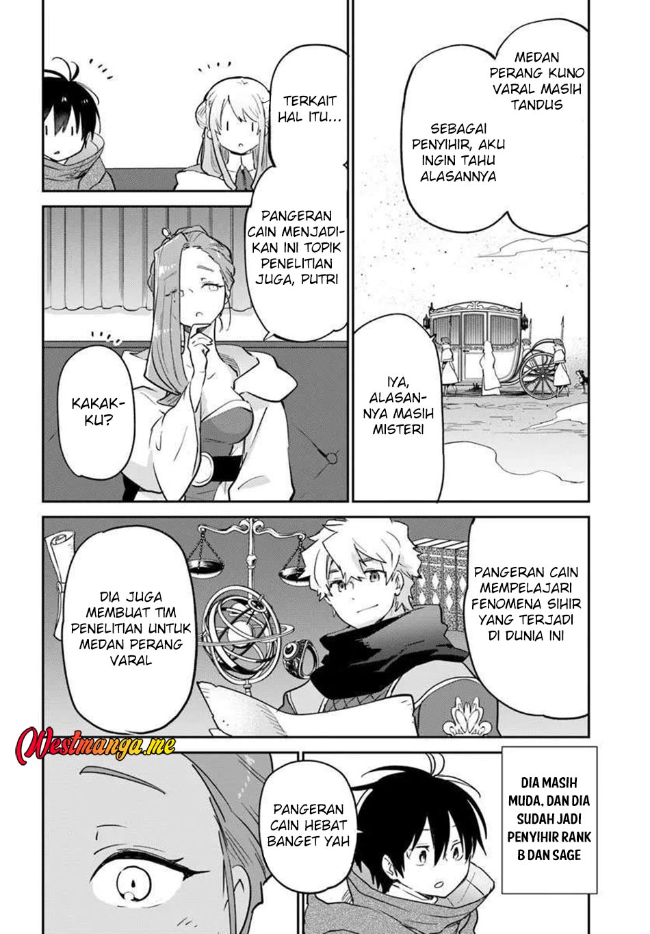 Henkyou Gurashi no Maou Chapter 55 Bahasa Indonesia